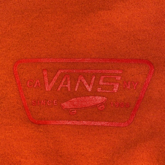 Vans Orange Longsleeve - Picture 4 of 5